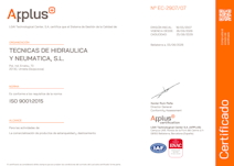 Certificates